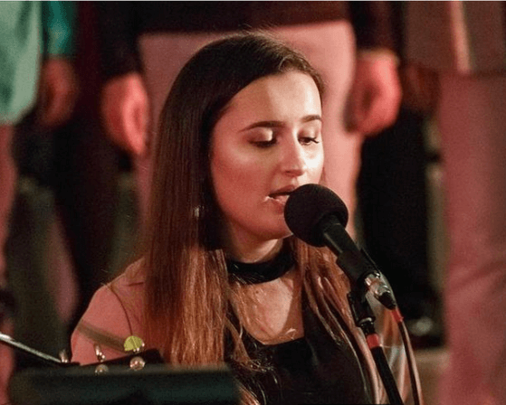 Feride beim Weihnachtskonzert in der Hohnekirche