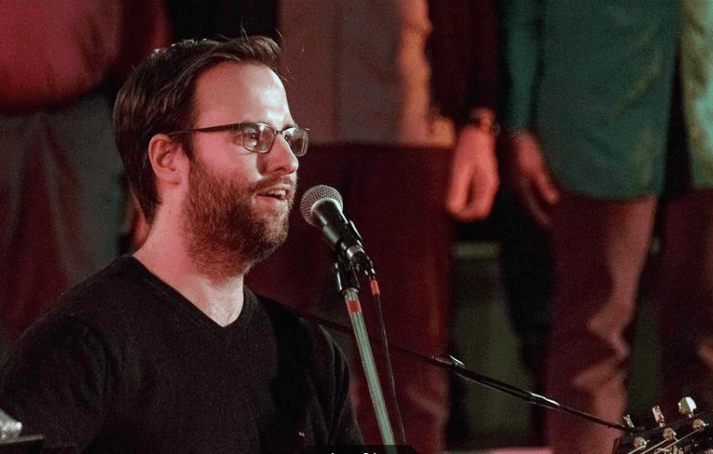 Stefan beim Weihnachtskonzert in der Hohnekirche